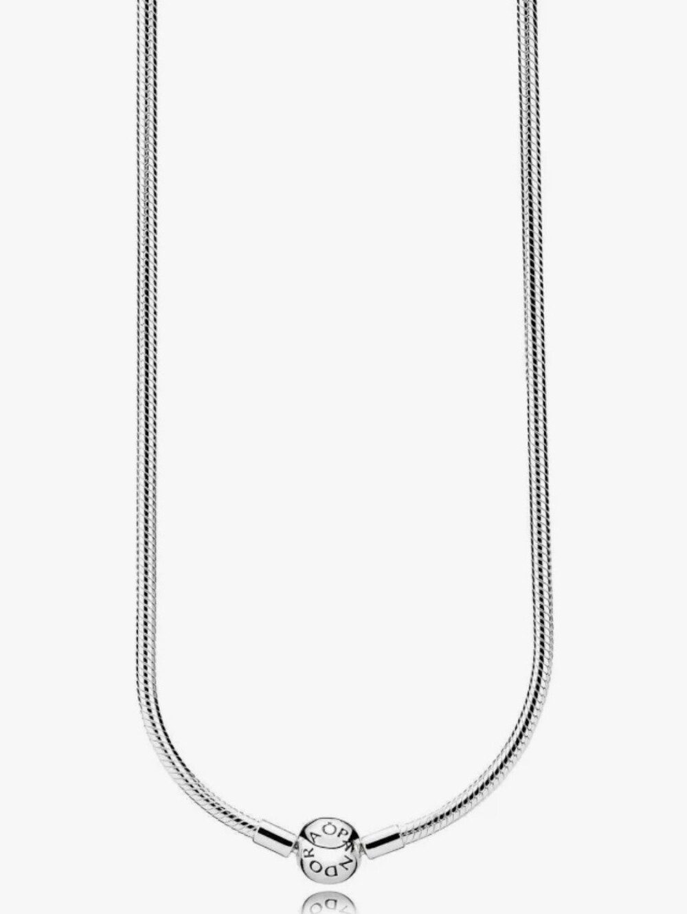 Pandora Moments Snake Chain Silver Necklace